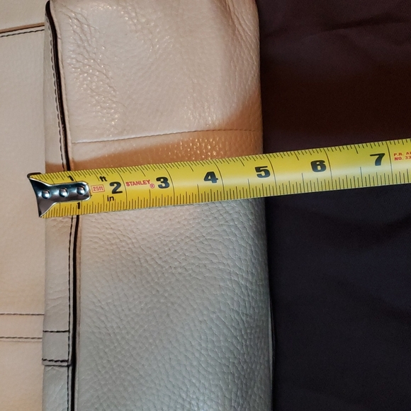 Coach Leather Tan Tote Purse Bag - Picture 7 of 12